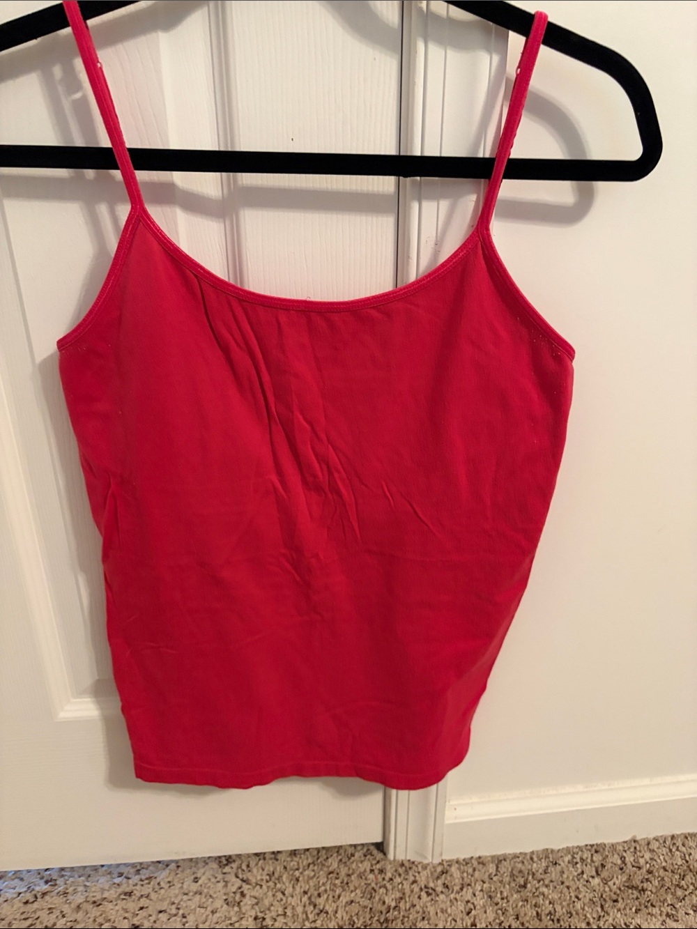 Talbots Bright Fuschia PINK Spaghetti Strap Camisole